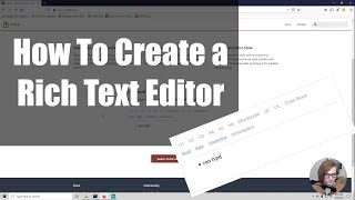 Create A Minimal Rich Text Editor Using React and Draftjs  Quick and Easy React Components [upl. by Onilatac]