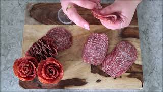 Learn Charcuterie Folding Techniques with Olli Salumeria ft Sam from Fig and Blueytready [upl. by Callida]