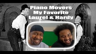 Laurel and Hardy Piano Movers Reaction [upl. by Tana414]