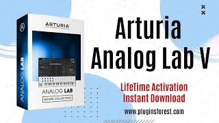 Analog Lab V  Free Download  Arturia Analog Lab install Full Version [upl. by Ainniz891]