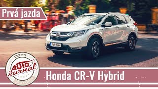 2019 Honda CRV Hybrid AWD TEST Hodená rukavica [upl. by Gnues]