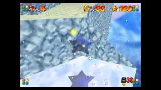 SM64  Frosty Slide for 8 Red Coins  0x A Presses [upl. by Lemmie224]