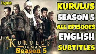 kurulus osman season 5 with english subtitle  Kurulus season 5 in english dub [upl. by Gaskill]