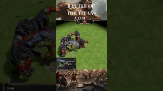 Can 1 Titan Gaia beat 6 Greek Titans  Age Of Mythology Retold [upl. by Otcefrep97]