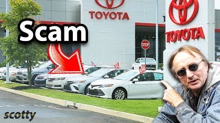 Here’s How Toyota Dealerships are Scamming You [upl. by Aihcropal249]