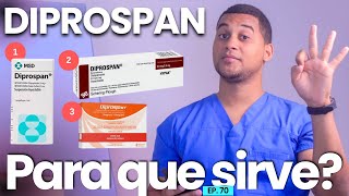 DIPROSPAN PARA QUE SIRVE  3 COSAS  MEDICAMENTOS [upl. by Drawets]