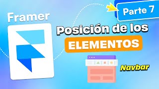 Parte 7  Cómo crear una NAVBAR sencilla en Framer 🔍 [upl. by Stine262]