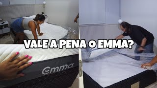 COMPRAMOS NOSSO COLCHÃO EMMA HYBRID PREMIUM❤️ [upl. by Akeirahs595]