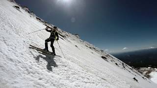 Mt Hood  Cooper Spur Ski Descent [upl. by Utley]