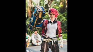 Filmed a famous cosplayer at Anime Expo Bukkit Brown [upl. by Aelanej]