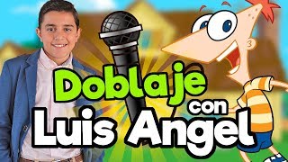 FANDUB Doblaje Phineas y Ferb con Luis Angel Gomez Memo Aponte [upl. by Esital]