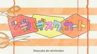 Hatsune Miku  Toa Patchwork Staccato Sub español amp romaji [upl. by Rehpinej]