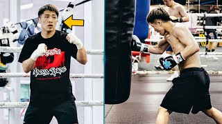 Naoya Inoue training for Luis Nery TRAINING CAMP HIGHLIGHTS HD BOXING 2024 [upl. by Sanjay]