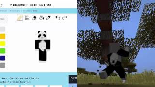 How to Make A Minecraft Skin Minecraft Skin Editor Tynker [upl. by Cyrie]