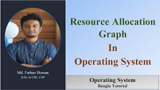 Resource Allocation Graph  Deadlock  Operating System  Bangla Tutorial [upl. by Edlin]