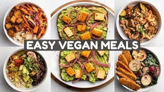 5 Meals I Eat Every Week Vegan [upl. by Ettesyl]