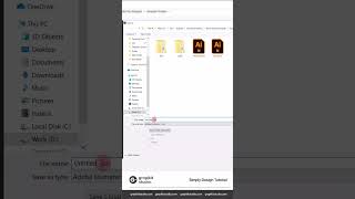 cara save file di Adobe Illustrator [upl. by Now]