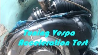 Tuning Vespa LML  Test Quattrini M1X 182 reed valve Megadella XL  Elaborazione [upl. by Olsson267]