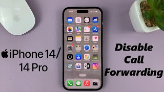 iPhone 1414 Pro How To Disable Call Forwarding [upl. by Renelle]