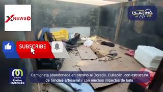 Así son las camionetas blindadas que usan los civiles armados en los enfrentamientos de Culiacán [upl. by Atikin16]