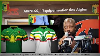 Prix du nouveau maillot des Aigles Malamine Koné sexprime pour la 1ère fois [upl. by Zavala]