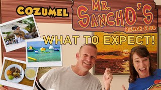 Tour Of Mr Sanchos All Inclusive Beach Club Cozumel Mexico [upl. by Ysset960]