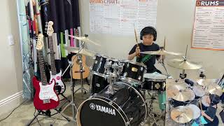 SlipstreamJason Bowld RockSchool Grade 2 DRUM COVER BY Derek Du At 8120323） [upl. by Uri]