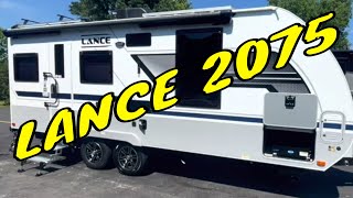 NEW 2022 LANCE 2075 TRAVEL TRAILER Dodd RV Solar Walkthrough Show Tour [upl. by Irmine]