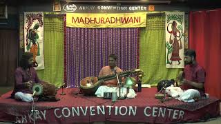 DECEMBER MUSIC SEASON 2020 MADHURADHWANI amp CARNATICA  Ramana Balachander Veena [upl. by O'Meara]