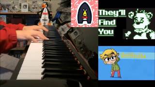 FIVE NIGHTS AT FREDDYS SONG  quotTHEYLL FIND YOUquot  Griffinilla Amosdoll Piano Cover [upl. by Kristien]