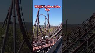 Wildfire at Silver Dollar City rollercoaster silverdollarcity themepark amusementpark [upl. by Broddy]