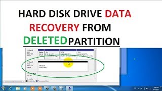 Recover deleted partition with data recover data from merged or deleted or formatted partition [upl. by Haddad]