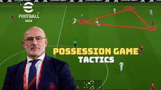 eFootball 2024 The BEST Tactics Possession Game [upl. by Colette71]