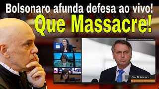 MASSACRADO BOLSONARO ENCURRALADO POR JORNALISTAS AFUNDA SUA DEFESA LULA MUDANÇAS IMPORTANTÍSSIMAS [upl. by Kenzi]