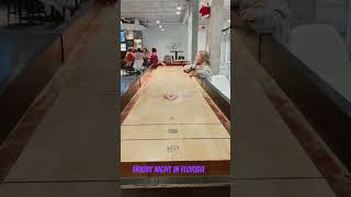 Frannie is great at shuffleboard [upl. by Eeryt253]