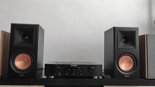 Klipsch RP600M  Marantz PM6007 sound demo [upl. by Jarlen158]