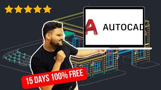 AutoCAD Free Trial  USE 15 DAYS FOR FREE  Fix With Zubair [upl. by Attiuqaj192]