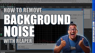 How to Remove Background Noise with Reaper [upl. by Weingartner]