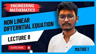 NONLINEAR DIFFRENTIAL EQUATIONOR BURNULLI EQUATIONENGINEERINGMATHS1 [upl. by Madi]