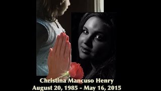 In Loving Memory of Christina Mancuso Henry [upl. by Gitt]