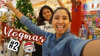 VLOGMAS 2 VISITAMOS TIENDAS BARATAS  PREG Y RPTAS [upl. by Tippets359]