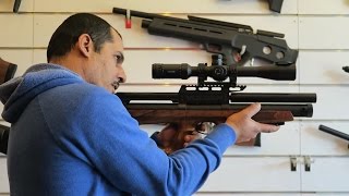 لقاء مع سنايبر الكويت خبير البنادق الهوائيه Airguns [upl. by Mcquillin]