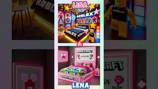 choose Lisa or Lena Home bedroom 🏠🏨 lisaorlenahome viralvideo viralshorts shorts [upl. by Lerim]