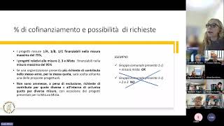 Webinar su nuovi criteri per concessione contributi a organizzazioni volontariato Protezione Civile [upl. by Enneibaf]