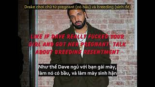 Vietsub  Lyrics​ THE HEART PART 6  Drake [upl. by Trebloc]