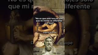 Diogenes quotel perroquot diogenes diogenesdesinope loco mente diferente filosofia frases viral [upl. by Oirogerg486]