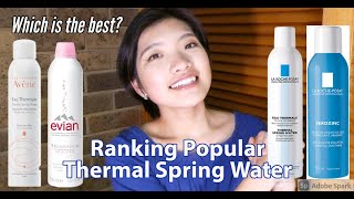 Reviewing Thermal Spring Water Which one truly works AveneEvanLa Roche Posay活泉喷雾大评测，究竟哪款有效果？ [upl. by Nnylyram]