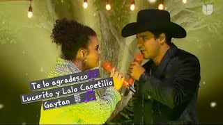 LUCERITO MIJARES Y LALO CAPETILLO GAYTAN TE LO AGRADESCO en juegodevoces 🎶🎙🥰 [upl. by Seebeck]