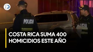 Costa Rica se acerca a 400 homicidios apenas a medio año [upl. by Kristof]