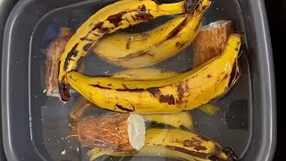 ASTUCE POUR CONSERVER LA BANANE PLANTAIN MURE [upl. by Jacquelyn]